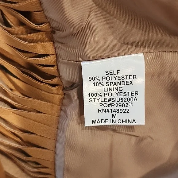 Saints & Hearts Fringe Suede Vest, size medium, NWT - Picture 8 of 9